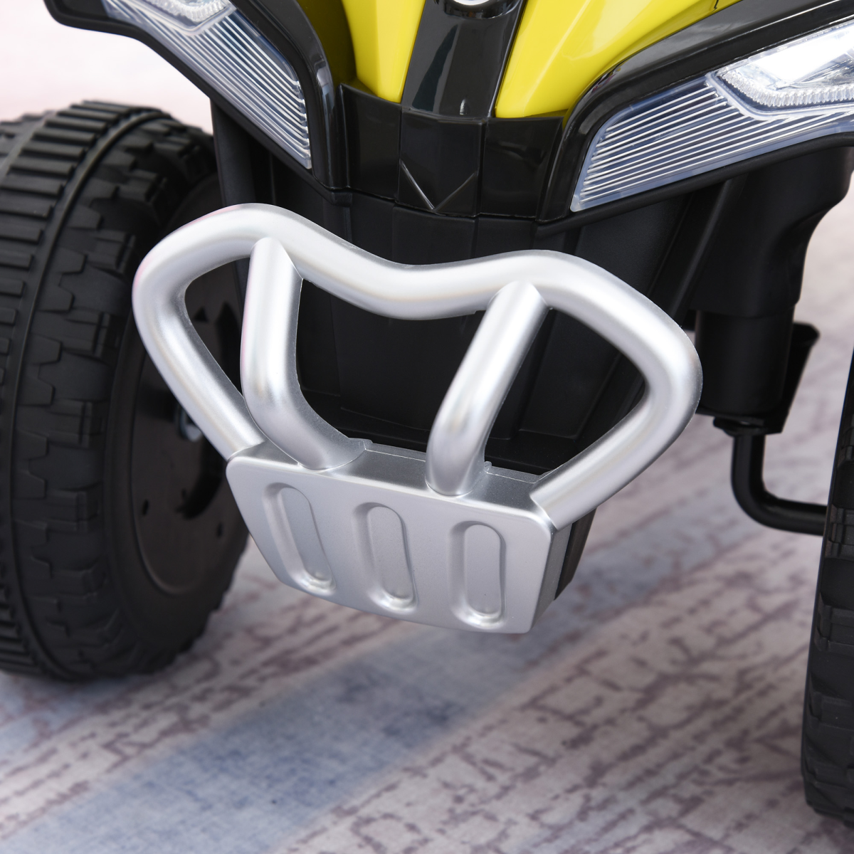 4 Wheel Quad Toddler Ride on Car Foot-to-Floor Sliding Walking Car HOMCOM - TOYFACTORY