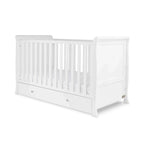 Ickle Bubba Snowdon Classic Cot Bed White - Without Mattress - TOYFACTORY