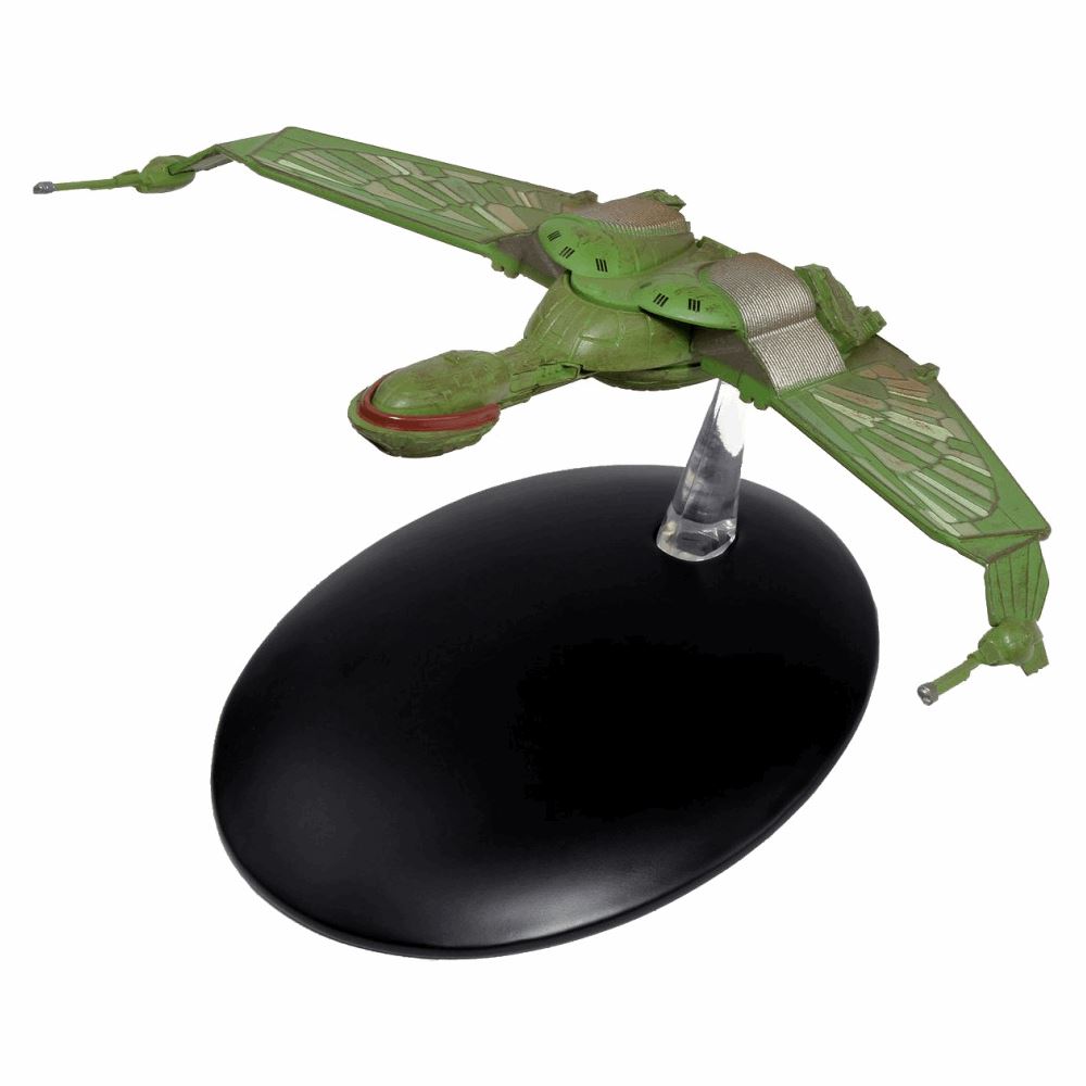 #02 Klingon Bird-of-Prey (B'rel-class) Model Die Cast Ship (Eaglemoss / Star Trek) - TOYFACTORY