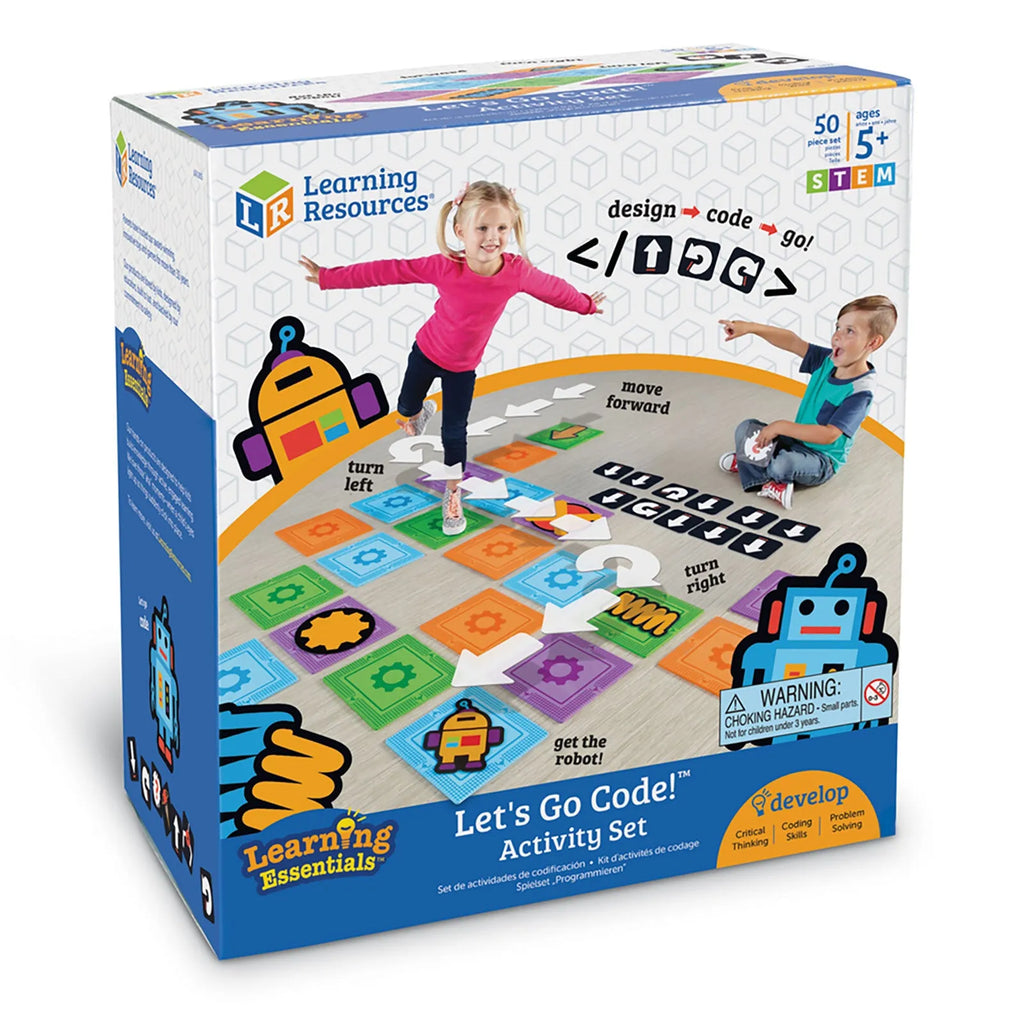 Learning Resources Lets Go Code Activity Set - TOYFACTORY