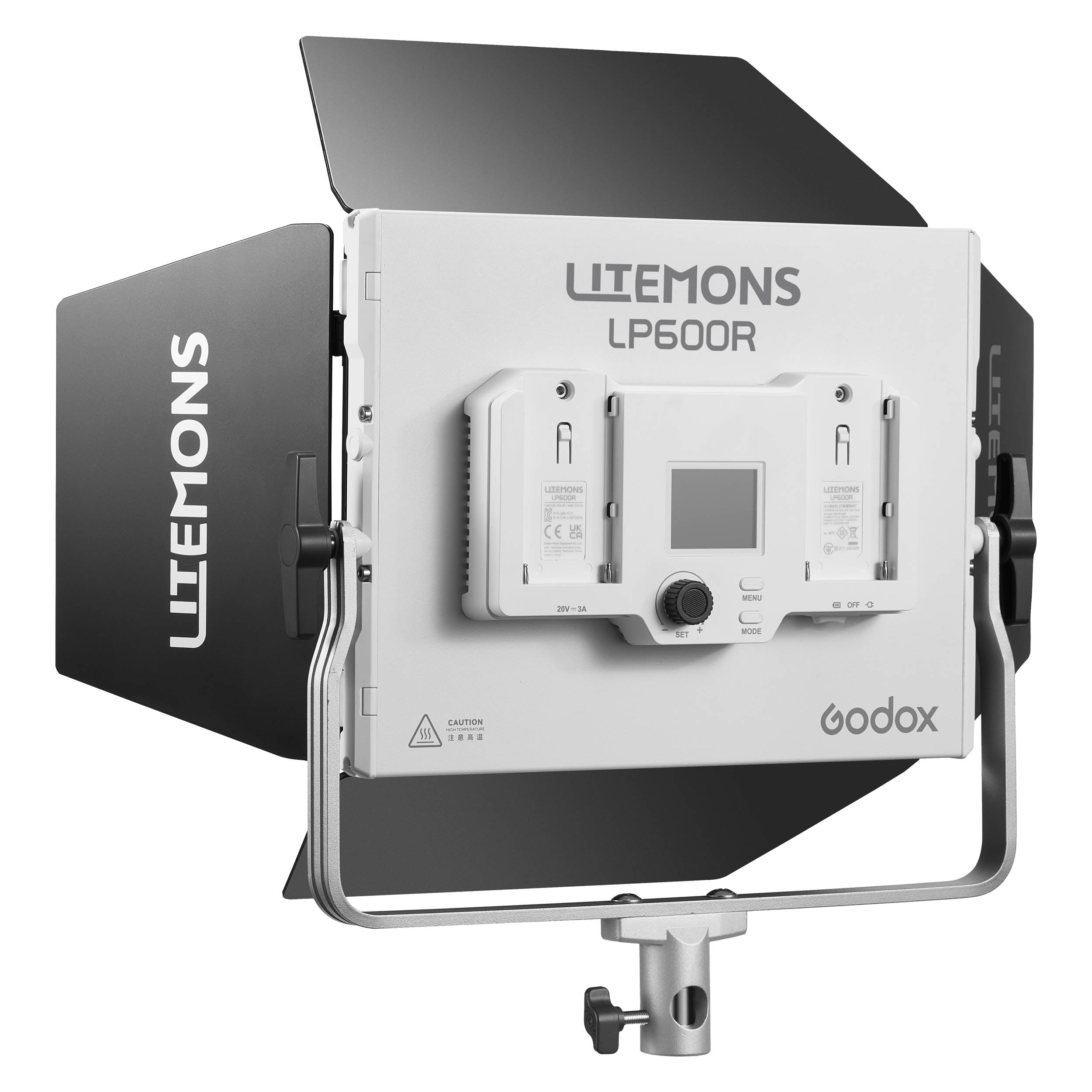 Godox Litemons LP600R RGB LED Continuous Twin Panel Lighting Kit