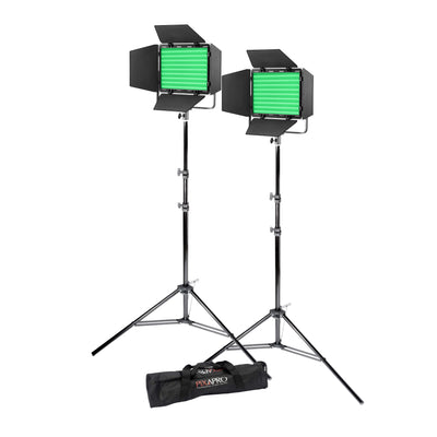 Godox Litemons LP600R RGB LED Continuous Twin Panel Lighting Kit