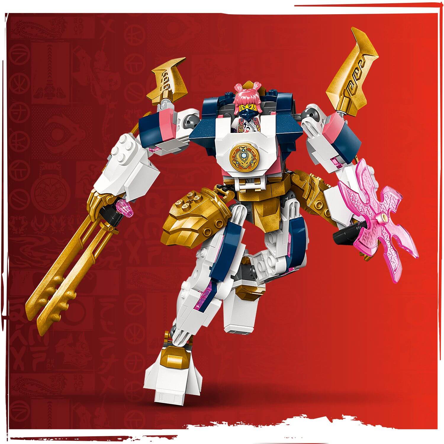 Lego Ninjago 71807 Sora's Elemental Tech Mech Playset for Ages 7 & Up - TOYFACTORY