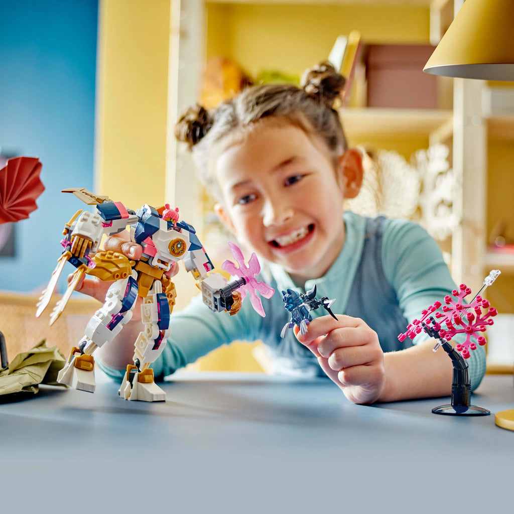 Lego Ninjago 71807 Sora's Elemental Tech Mech Playset for Ages 7 & Up - TOYFACTORY