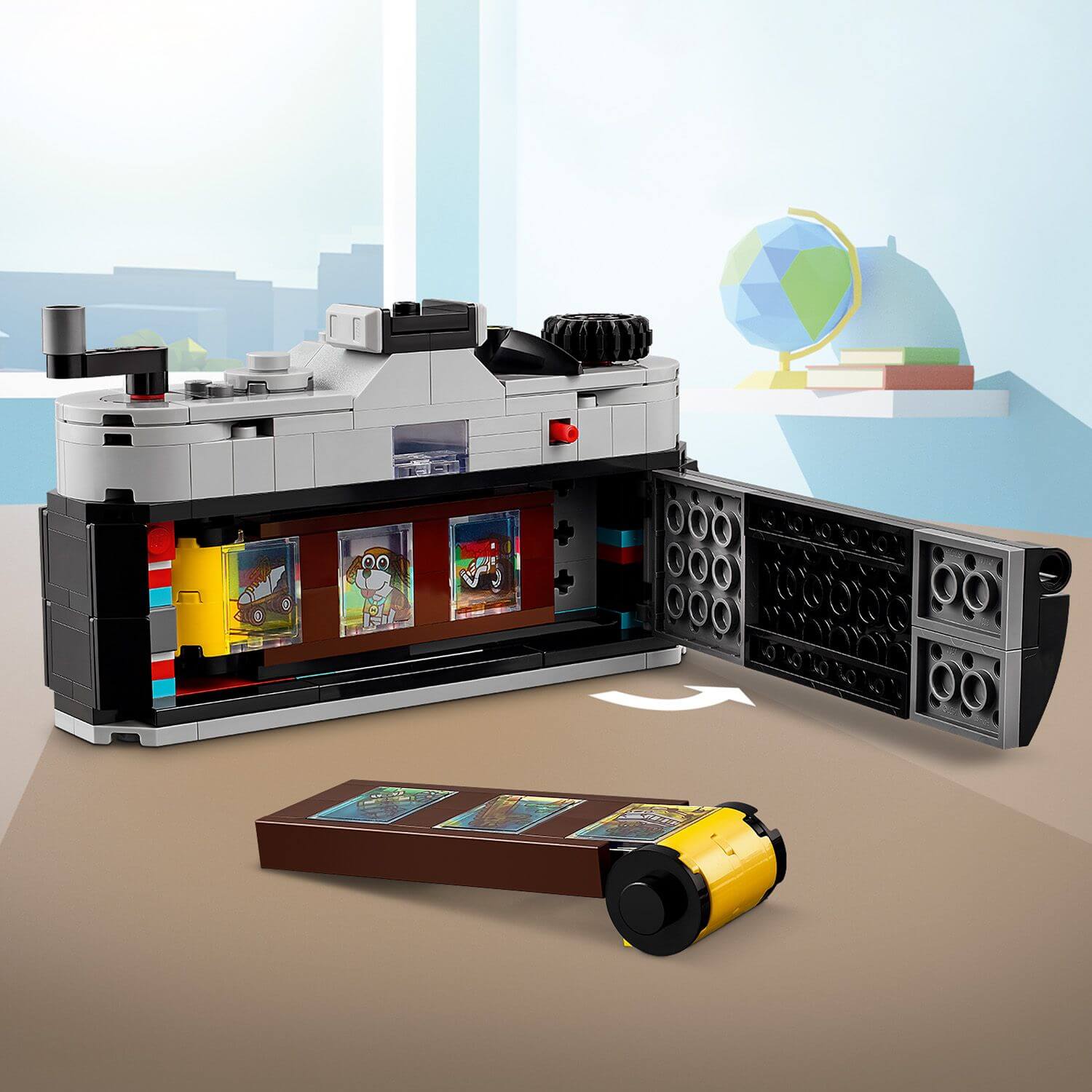 Lego Creator 3 in 1 31147 Retro Camera Buildable Toy for Ages 8 and Up - TOYFACTORY