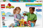 Lego Duplo 10453 Peppa Pig Funfair Playset for Toddlers Ages 2 and Up - TOYFACTORY