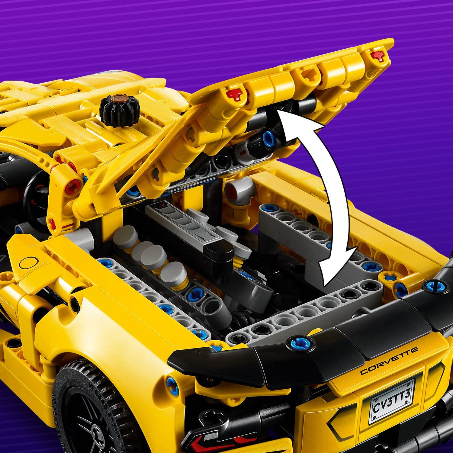 Lego Technic 42205 Chevrolet Corvette Stingray Playset for Ages 9 & Up - TOYFACTORY