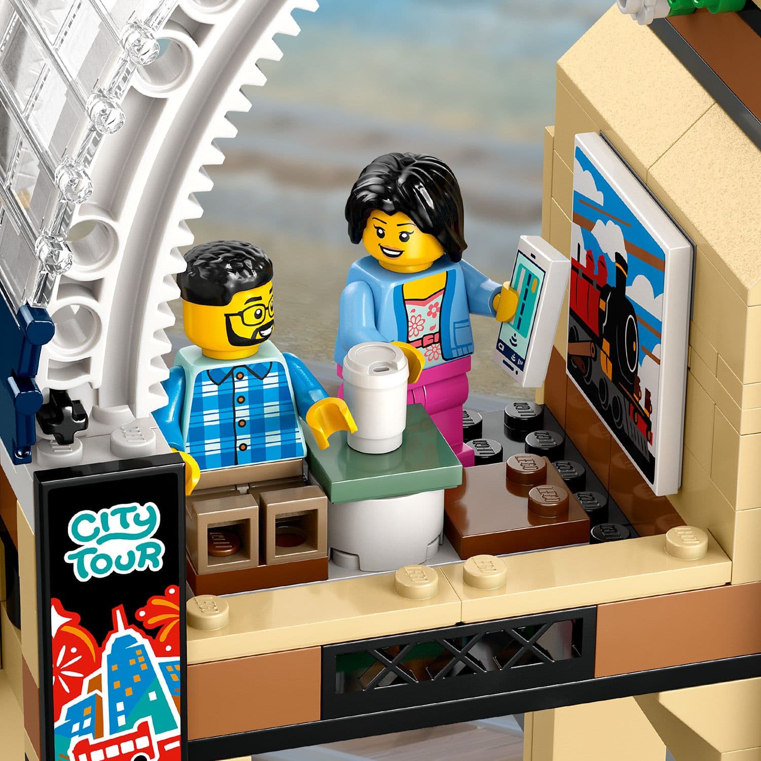 Lego City Trains 60469 Central Train Station Playset for Ages 7 and Up - TOYFACTORY