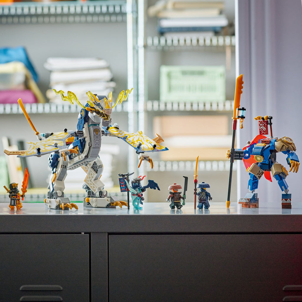 Lego Ninjago 71843 Rogue's Mech Dragon Rider Playset for Ages 8 and Up