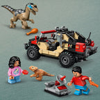 Lego Jurassic World 76972 Raptor Off-Road Escape for Ages 6 and Up