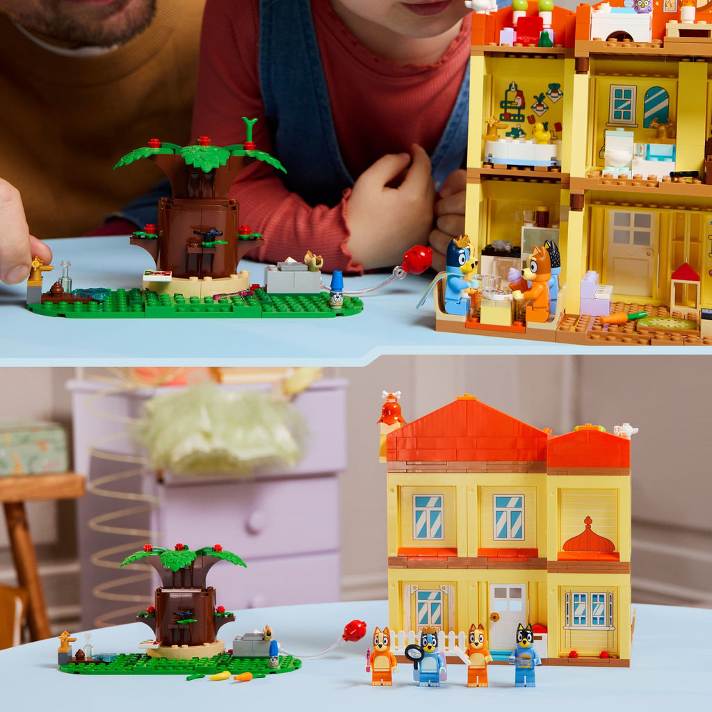 Lego Bluey 11203 Bluey's Family House Set for Children Aged 4 and Up