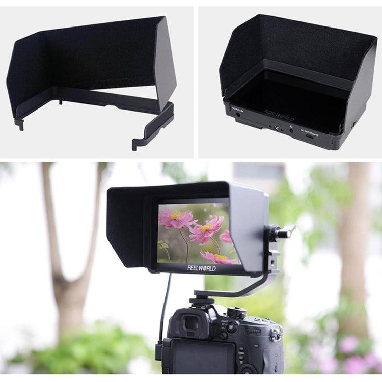 FEELWORLD F5 Pro V4 6 inch Touch Screen DSLR Camera Field Monitor 3D LUT 4K HDMI Input Output Tilt Arm - TOYFACTORY