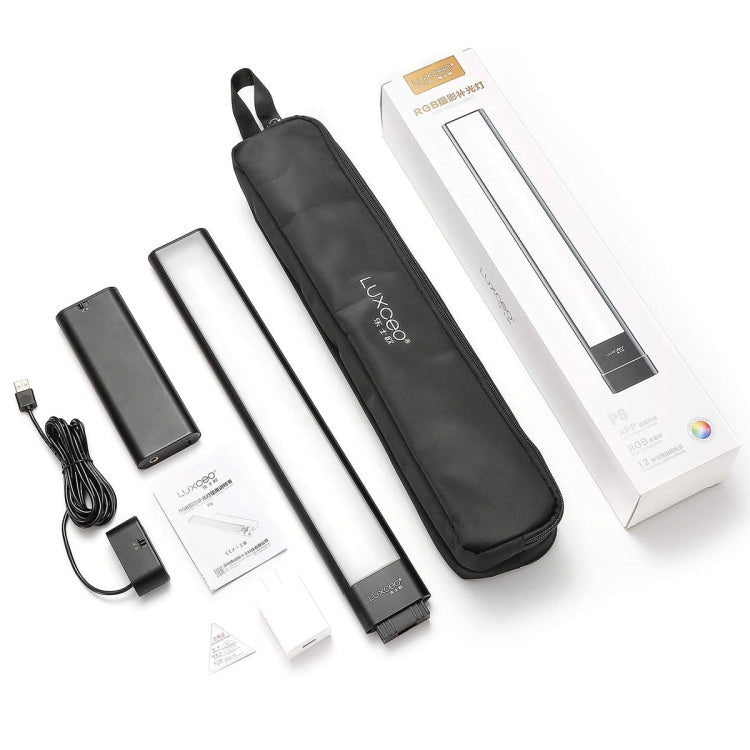 LUXCeO P6 RGB Colorful Photo LED Stick Video Light Handheld APP Control Full Color LED Fill Light, P6