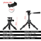 BEXIN MS02 Small Lightweight Tabletop Camera Tripod for Phone Dslr Camera, MS02 - TOYFACTORY