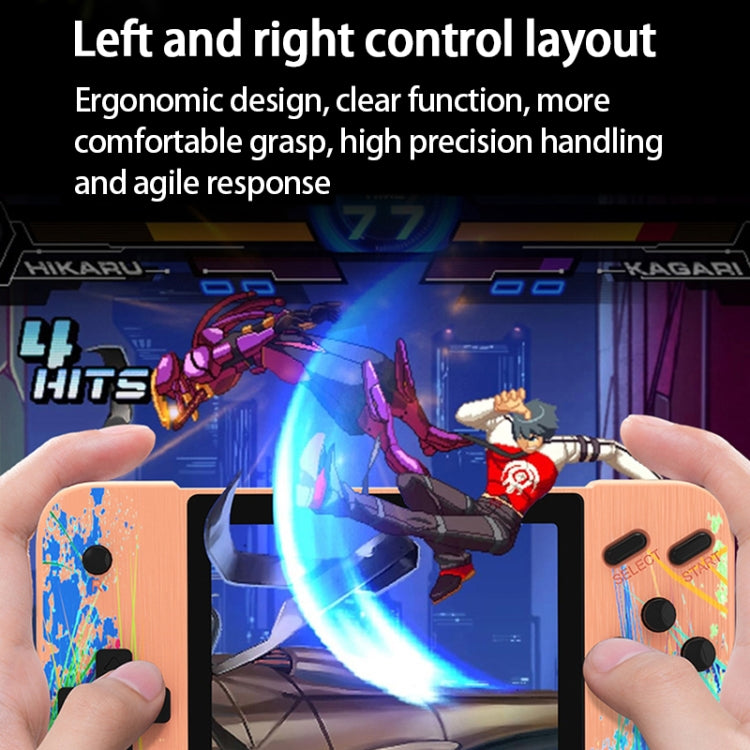 G3 Macaron 3.5 inch Screen Handheld Game Console for Dual Players Built-in 800 Games, Double Players / Pink, Double Players / Grey, Double Players / Green, Double Players / Blue - TOYFACTORY