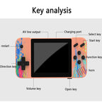 G3 Macaron 3.5 inch Screen Handheld Game Console for Dual Players Built-in 800 Games, Double Players / Pink, Double Players / Grey, Double Players / Green, Double Players / Blue - TOYFACTORY