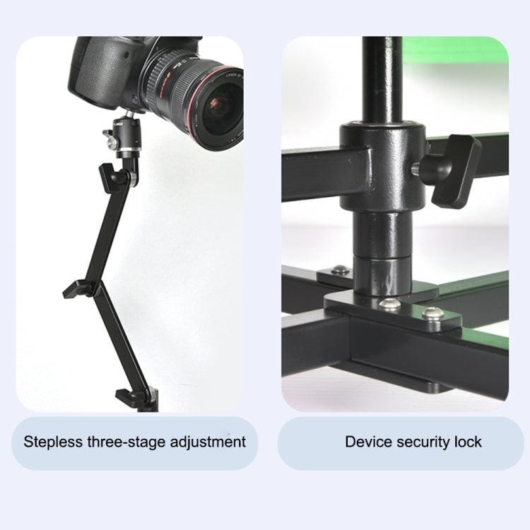 YELANGU Professional Photography Panoramic Round Turntable Surrounding 360 Rotation Video Shooting Platform