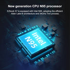 Jumper EZbook S7 15.6 inch Laptop, Windows 11 Intel Alder Lake N95 Quad Core