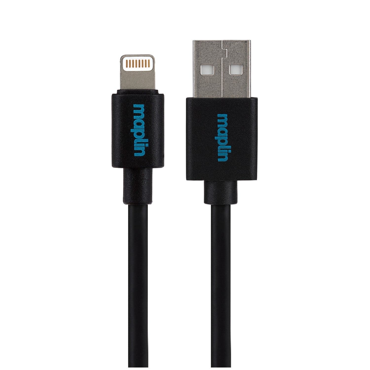 Lightning to USB-A Cable - Black, 0.5m