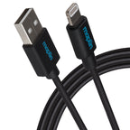 Lightning to USB-A Cable - Black, 0.5m