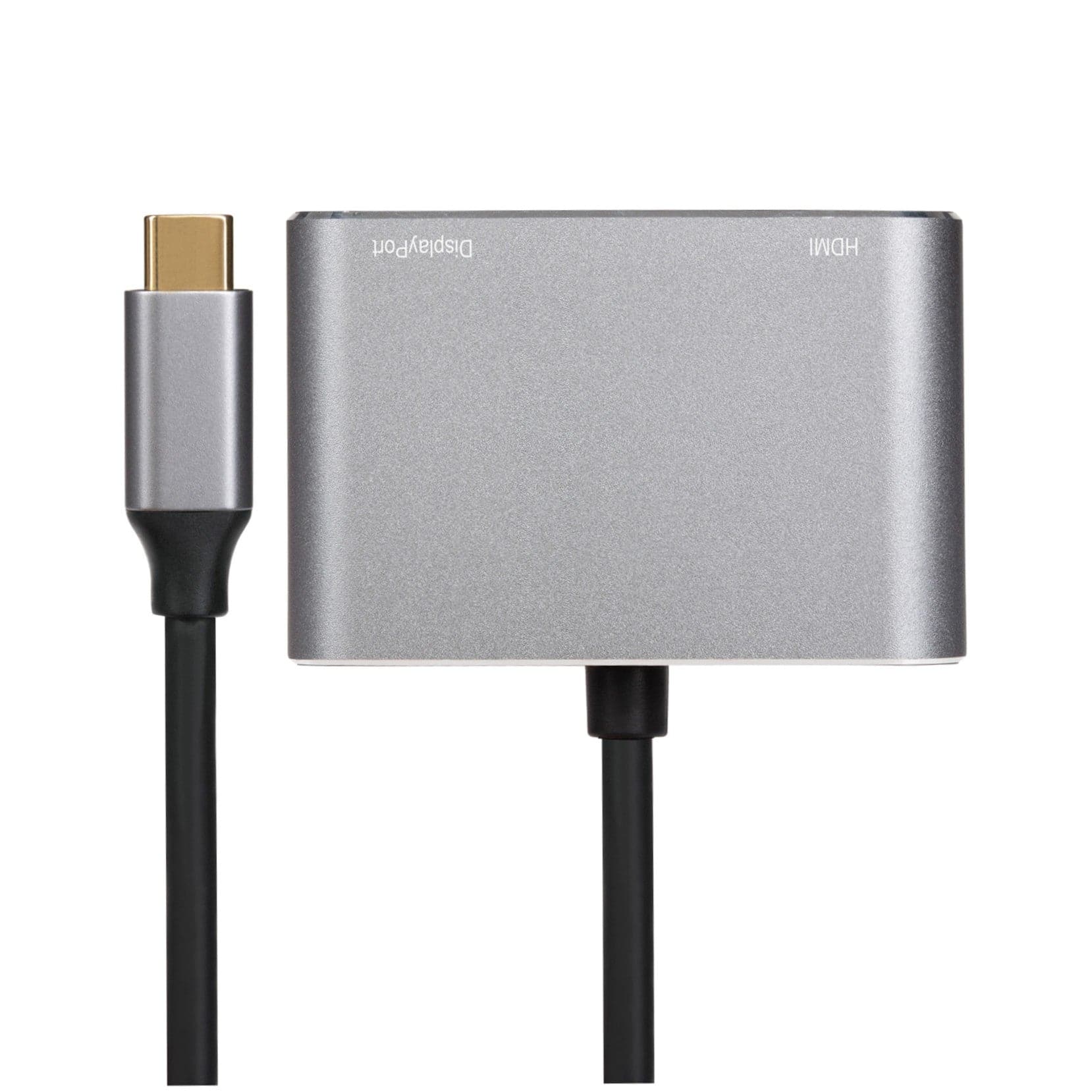 Nikkai USB-C Multiport Hub to HDMI 4K / DisplayPort - Silver