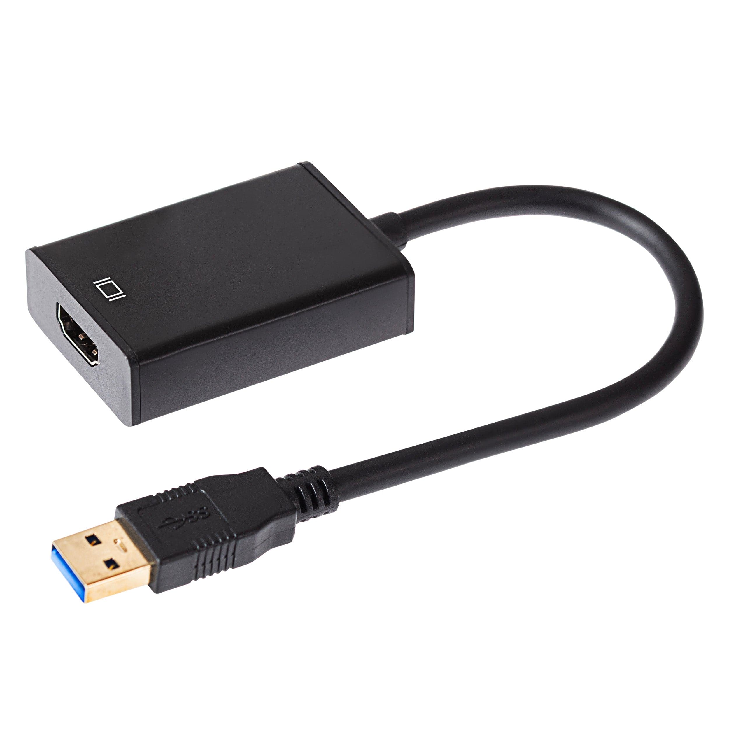 Maplin USB-A 3.0 to HDMI Adapter with 15cm Cable - TOYFACTORY
