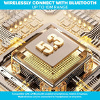 Maplin Bluetooth Noise Cancelling Over-Ear Headphones – Black - TOYFACTORY