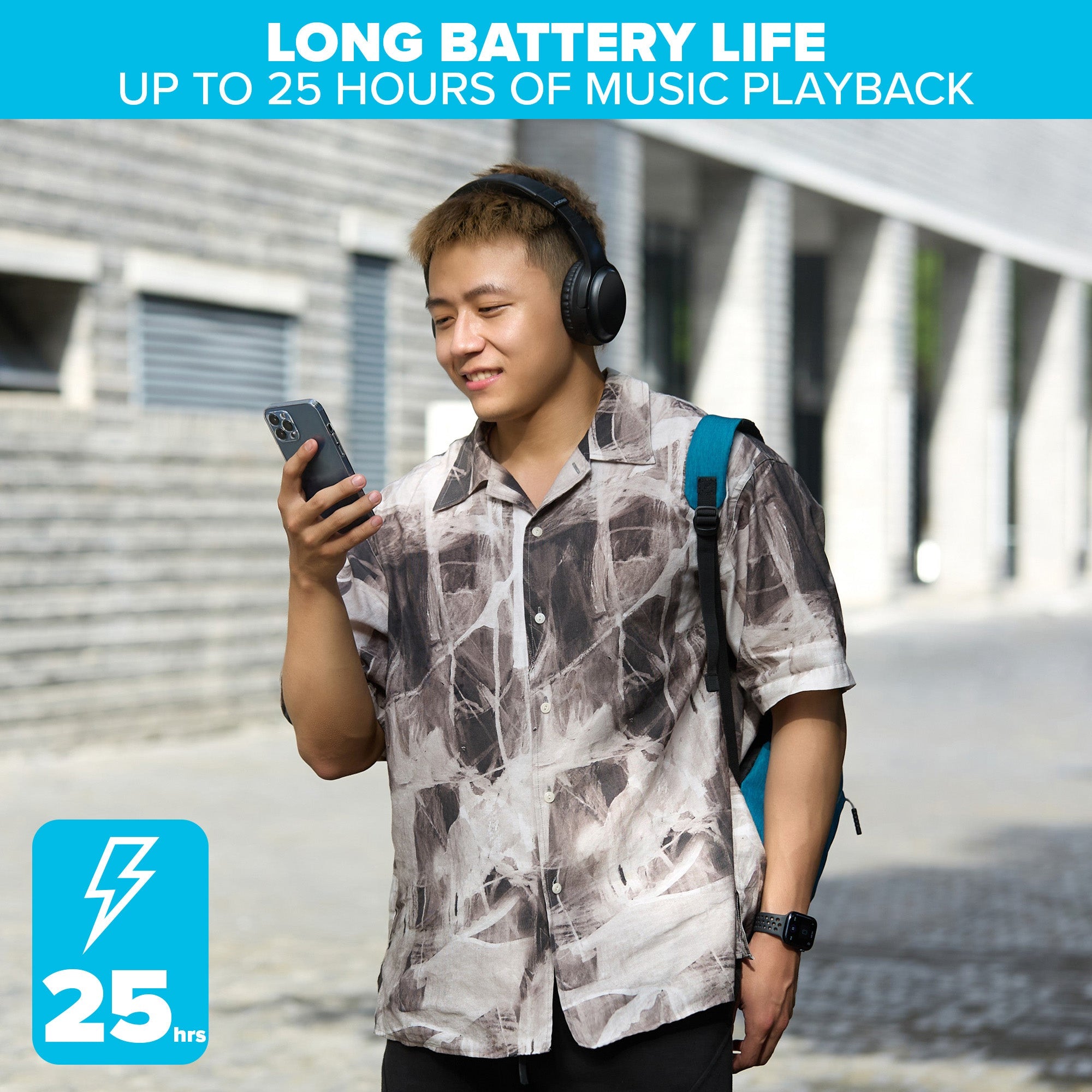 Maplin Bluetooth Noise Cancelling Over-Ear Headphones – Black - TOYFACTORY