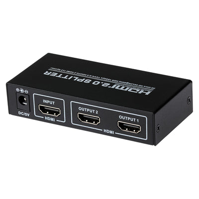 Maplin HDMI Splitter 1 Port In 2 Ports Out 4K Ultra HD @60Hz 18Gbps