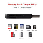 USB-A 3.0 SD Card Reader for SDXC / SDHC / MicroSDXC / MicroSDHC / UHS-I