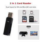 USB-A 3.0 SD Card Reader for SDXC / SDHC / MicroSDXC / MicroSDHC / UHS-I