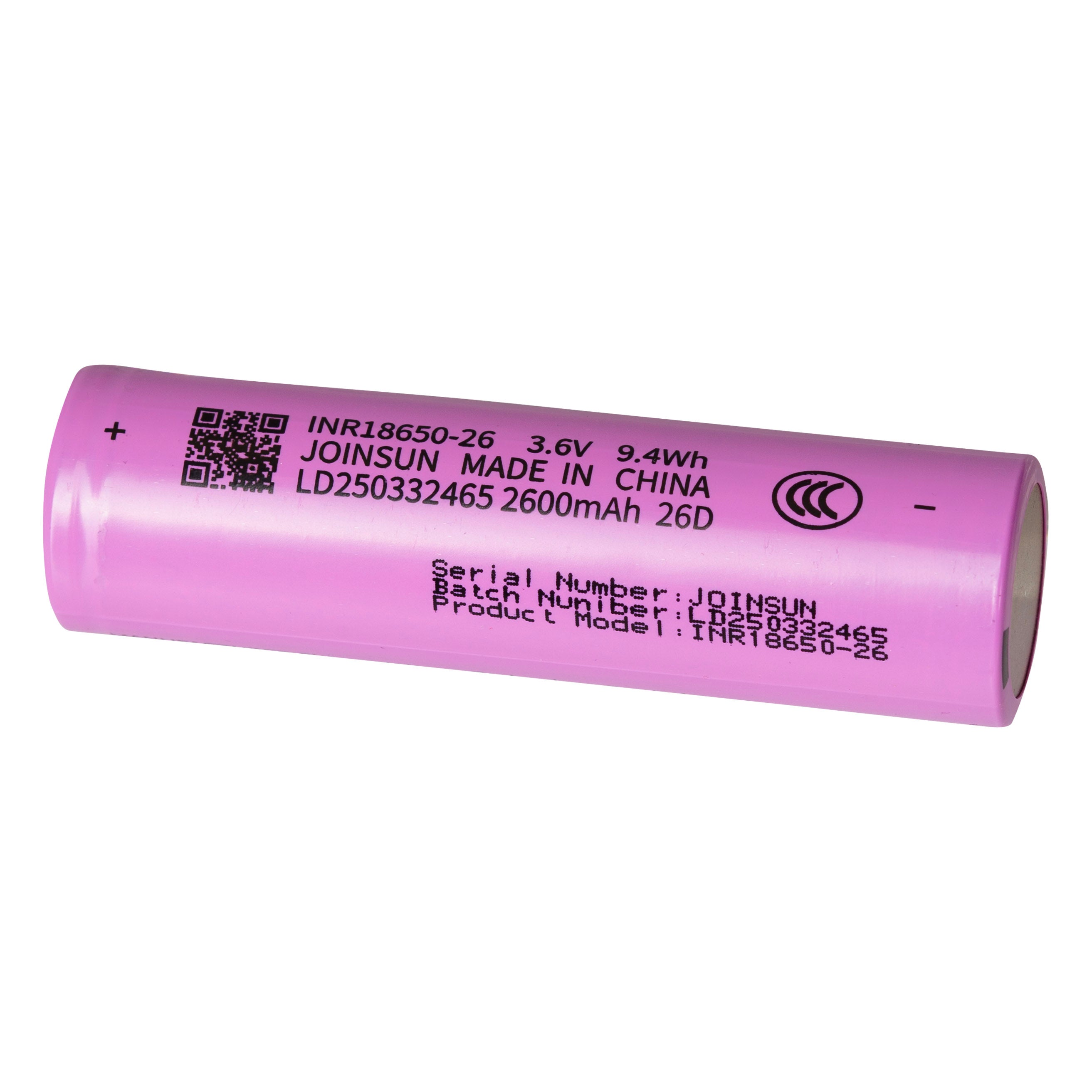 Maplin 18650/R280 Flat Tip Rechargeable Lithium-Ion Battery - TOYFACTORY