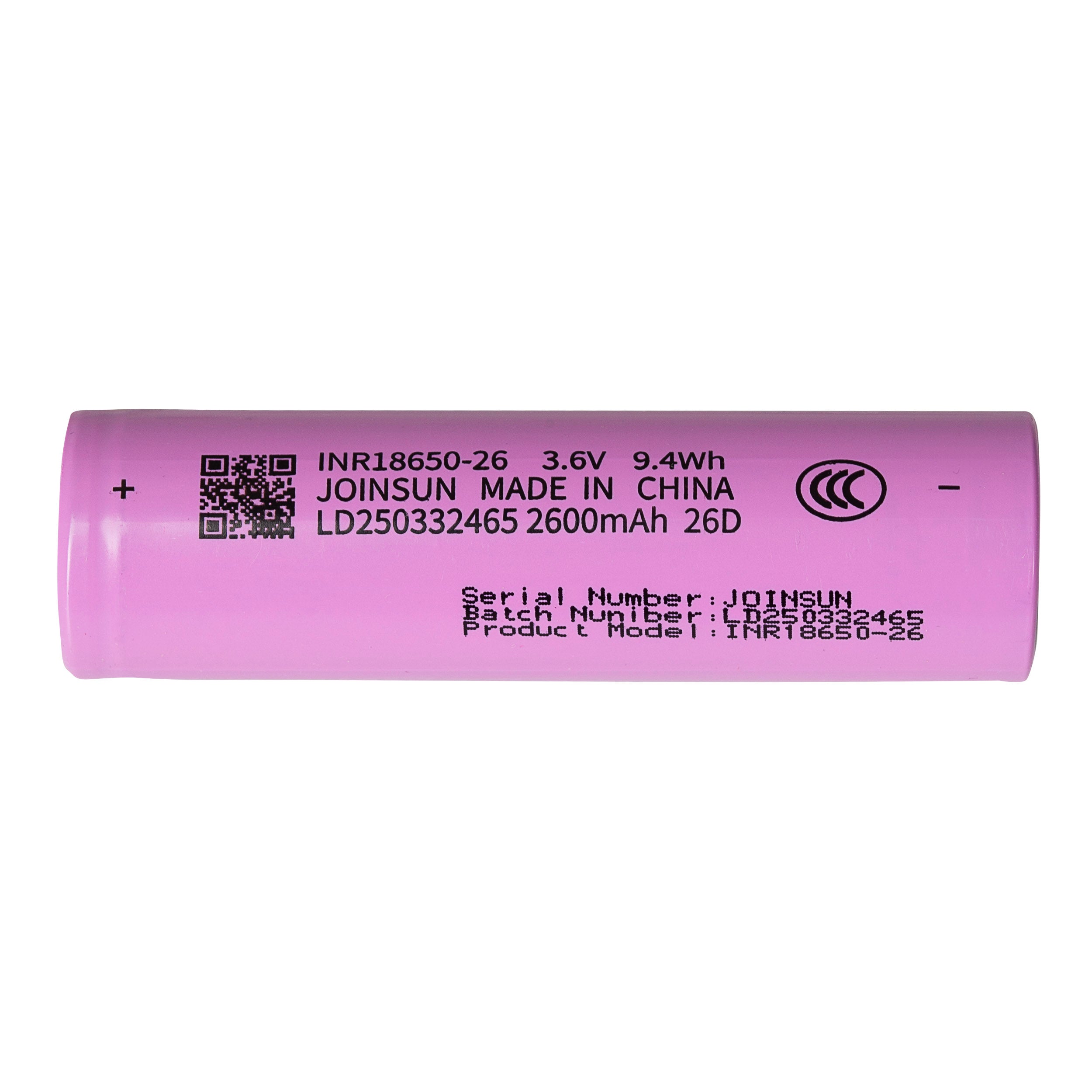 Maplin 18650/R280 Flat Tip Rechargeable Lithium-Ion Battery - TOYFACTORY