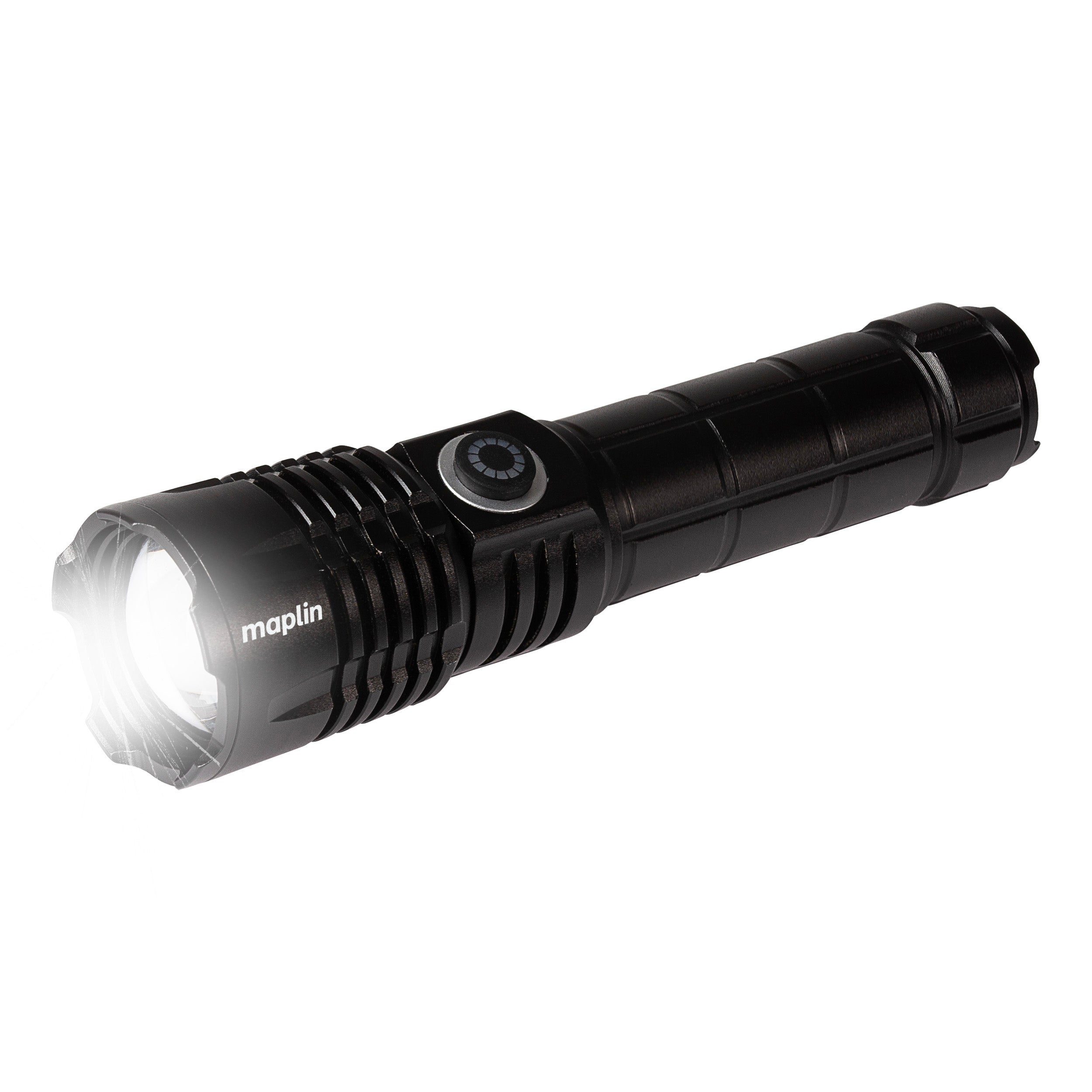 Maplin LED 600 Lumens Lithium Rechargeable Torch - TOYFACTORY