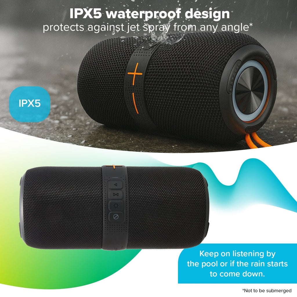 Maplin Portable Bluetooth V5 Party Speaker - TOYFACTORY