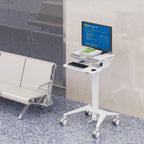 ProperAV Mobile Workstation Trolley Cart