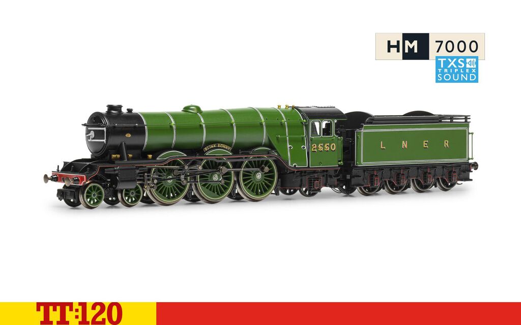 Hornby TT:120 TT1001TXSM The Scotsman Digital Train Set - Sound Fitted