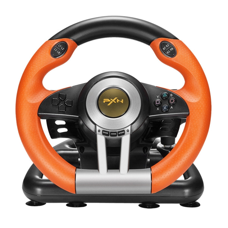 PXN-V3 Racing Game Steering Wheel for PC / PS3 / 4 / xbox one / switch, For PC / PS3 / 4 / xbox one / switch - TOYFACTORY