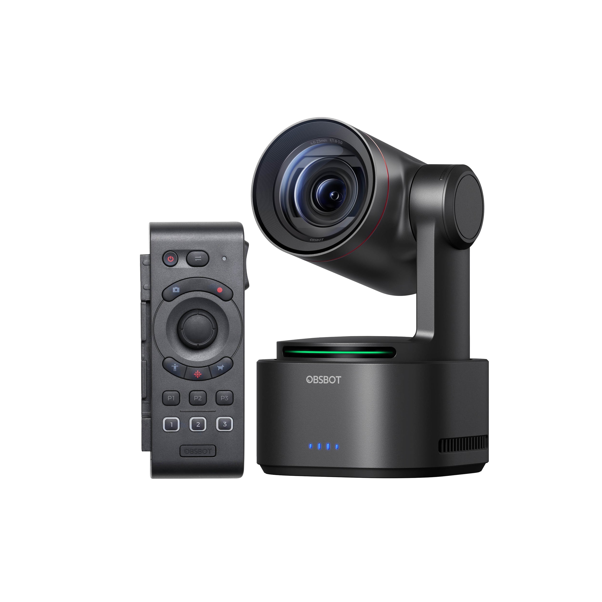 OBSBOT Tail 2 AI-Powered 4K PTZR Camera Remote Control Combo