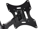 ProperAV TV Wall Bracket (23" - 43" / 30kg Capacity / VESA Max. 200x200) - Black - TOYFACTORY