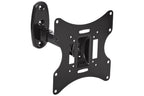ProperAV TV Wall Bracket (23" - 43" / 30kg Capacity / VESA Max. 200x200) - Black - TOYFACTORY