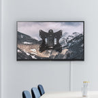 ProperAV TV Wall Bracket (23" - 43" / 30kg Capacity / VESA Max. 200x200) - Black - TOYFACTORY