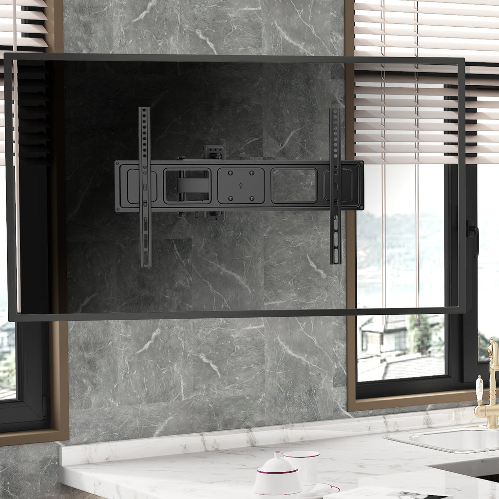 ProperAV TV Wall Bracket (37" - 70" / 35kg Capacity / VESA Max. 600x400) - Black - TOYFACTORY