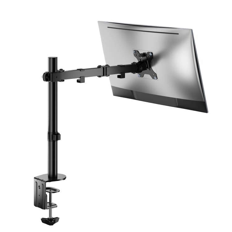 ProperAV Desk Monitor Mount 17" - 34" Swing Arm VESA Max 100x100 - TOYFACTORY