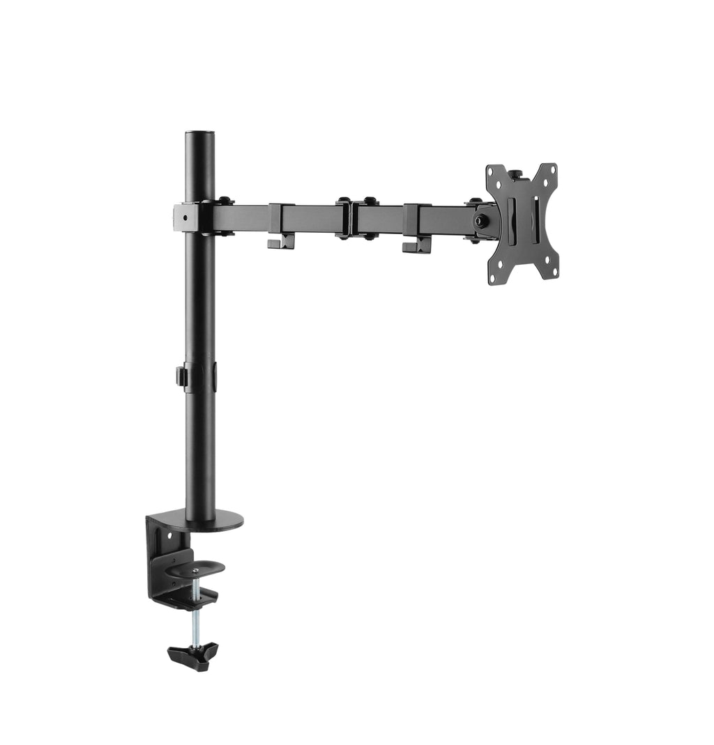 ProperAV Desk Monitor Mount 17" - 34" Swing Arm VESA Max 100x100 - TOYFACTORY