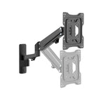 ProperAV TV Wall Bracket (23" - 55" / 23kg Capacity / VESA Max. 400x400) - Black - TOYFACTORY