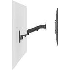 ProperAV TV Wall Bracket (23" - 55" / 23kg Capacity / VESA Max. 400x400) - Black - TOYFACTORY