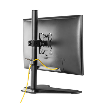 ProperAV Desk Monitor Mount 17" - 34" Freestanding Base VESA Max 100x100 - TOYFACTORY