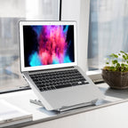 ProperAV Steel Construction Laptop or Tablet Stand with 5 Adjustable Settings - TOYFACTORY