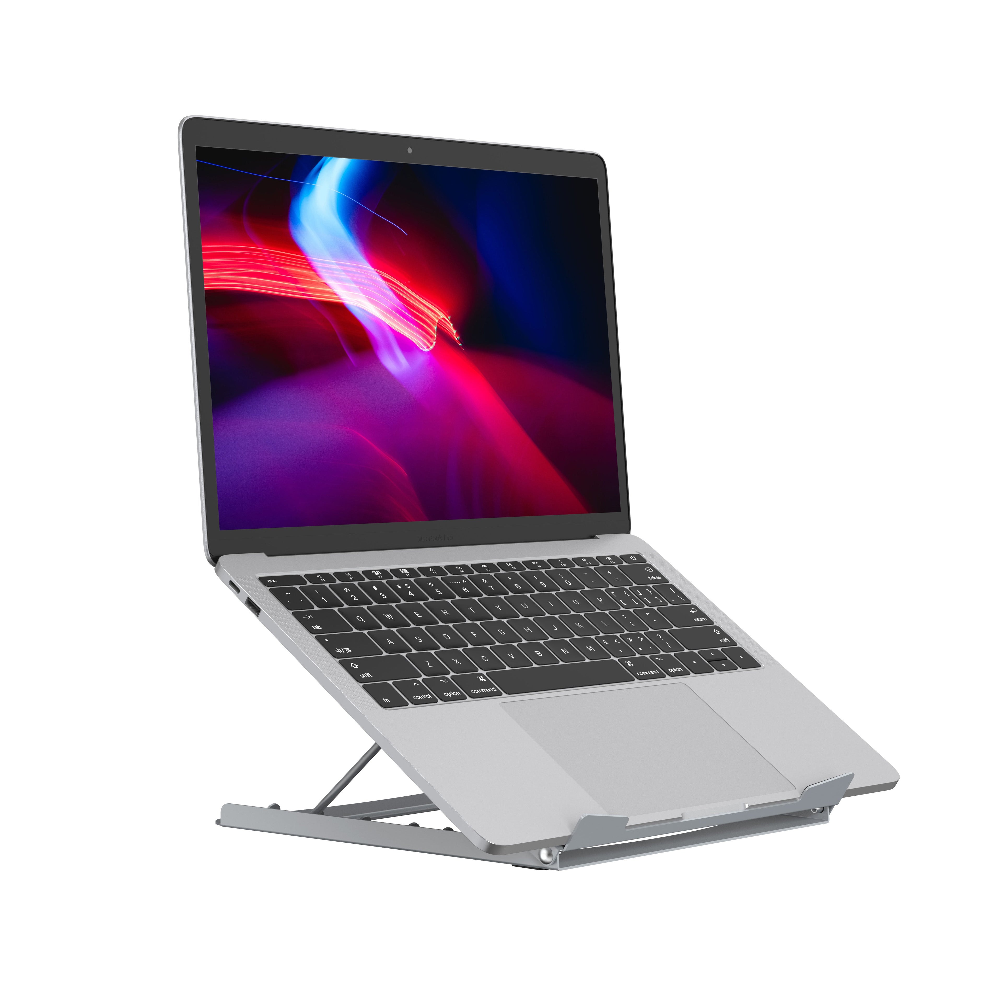ProperAV Steel Construction Laptop or Tablet Stand with 5 Adjustable Settings - TOYFACTORY